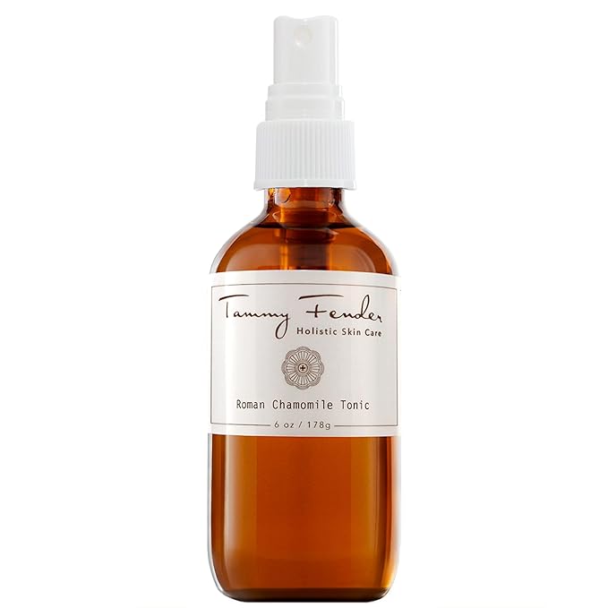 Tammy Fender - Roman Chamomile Tonic Face Toner | Natural, Organic, Cruelty Free, Non-Toxic Skincare | Hydrate, Restore, Calm | Sensitive Skin Safe (6 oz | 178 g)