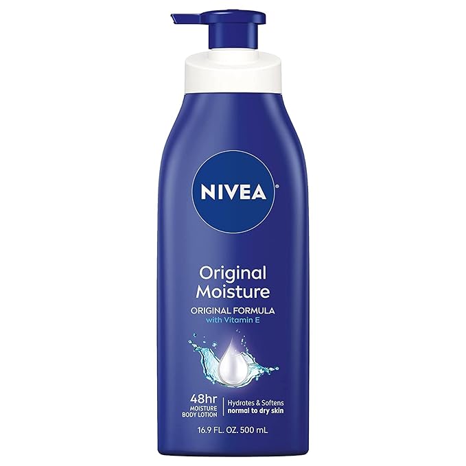 Nivea Original Daily Moisture Body Lotion 16.9 oz (Pack of 3)