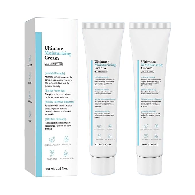Youthful Formula Ultimate Moisturizing Cream, Korean Gel, Youthful Formula Moisturizing Cream,For All Skin Types 2pcs