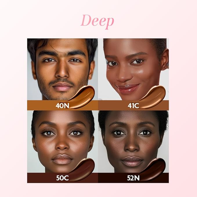 milktouch Cushion Foundation, 24H Flawless Skin, Radiant Shine, No Oxidation, Long-Lasting, Non-Creasing, 60% Hydrating Skincare Infused Korean, Stocking Stuffers, Christmas Gifts (41C Mocha)