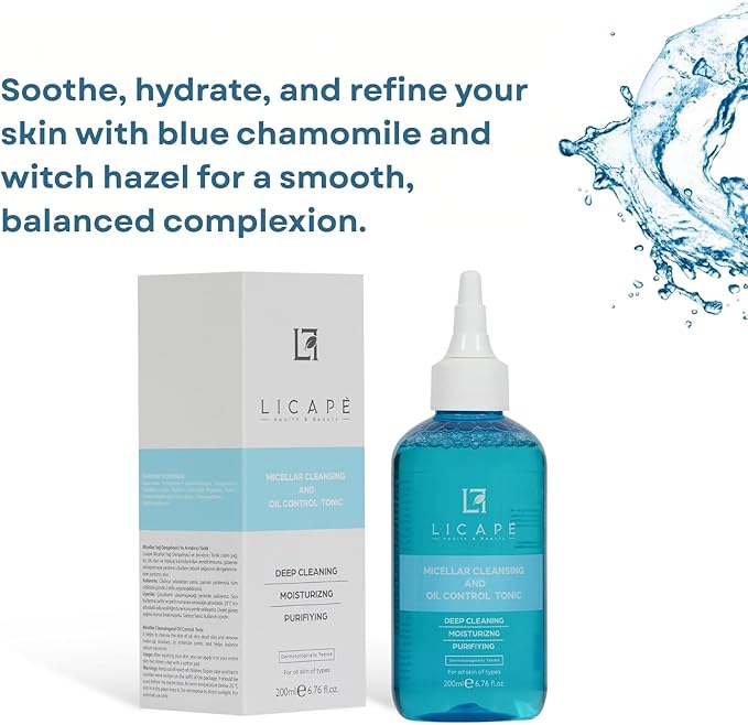 LICAPE® Pore Astringent, Purifying and Oil Balancing Tonic 200ml