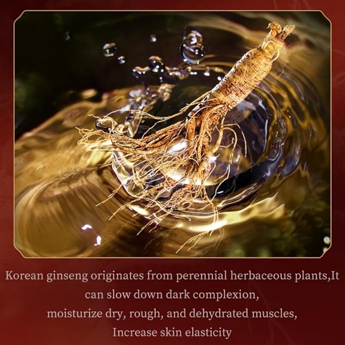 Korean-style Ginseng Skin Care Set for Women - Face Care with Snail Mucin Skincare Kit - Moisturize and Nourish the Skin - Include Toner, Cleanser, Lotion, Eye Cream, Face Cream, BB Cream (6pcs)