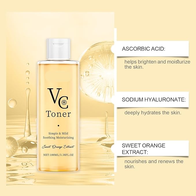 Moisturizing Toner - Deep Hydration, Fast-Absorbing, Oil-Free, Long-Lasting, Soothes Skin For Radiance(2PCS)