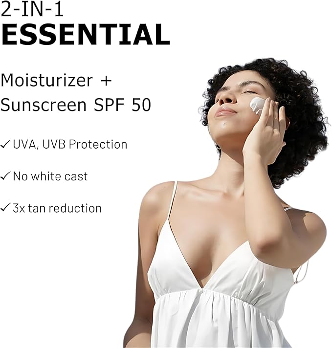 Complete Skincare Kit | Hydrating Toner 3.38 fl oz, Face Serum 1.01 fl oz, SPF Moisturizer 1.69 oz, Night Cream 3.38 oz | Brightening and Anti-Aging Cream 3.52 oz | All Skin Types