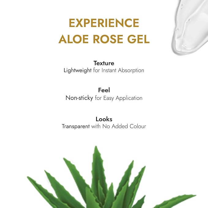 Kapiva Skin Rituals Aloe Rose Gel 200 gms | After-sun Soothing Gel | For Sunburn Relief & Hydration | Clinically Tested Rose Actives| Ayurvedic Tan Minimiser