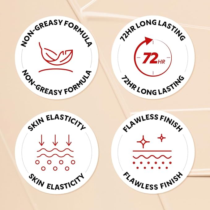 [*Mini Size*] TIRTIR Mask Fit Red Cushion Foundation | Full coverage, Weightless, Skin fit, Satin Glow Finish, Korean Makeup, beauty, Tattoo cover up, Buildable (#55N Espresso, 0.15 Fl Oz)