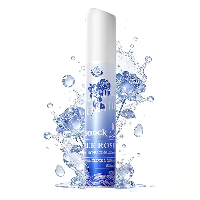 Venrock Face Mist with Hyaluronic Acid & Centella, Hydrating Toner Spray for Sensitive Skin, Soothing Rose Water for Makeup Setting & Morning Glow, Oil-Free Non-Comedogenic Travel Size 1.7 Fl Oz