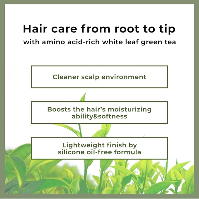 AMOS PROFESSIONAL Korean Green Tea Nourishing Hair Mask 8.45 oz (250ml) | Deep Conditioning Treatment for Hair Growth and Moisture