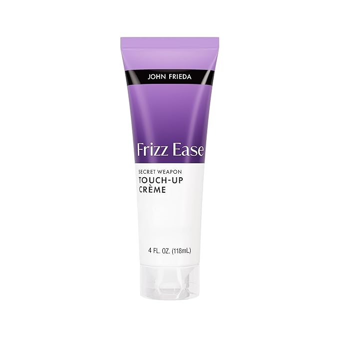 John Frieda Frizz Ease Secret Weapon Touch-Up Crème, Anti Frizz Hair Smoothing Cream, 4 fl oz