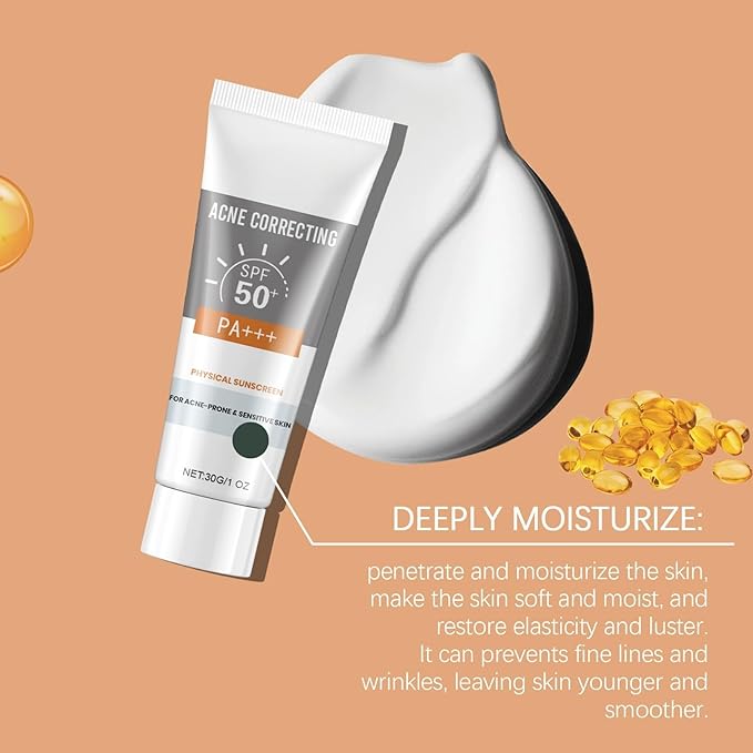 SPF 50 Sunscreen for Face & Body, Water & Sweat Resistant, Skin Care Sunscreen Lotion, Sun Cream Sunscreens Cream Lightweight & Breathable
