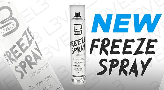 L3 Level 3 Hair Spray - Long Lasting and Strong Hold Hair Spray (12.95 Oz)