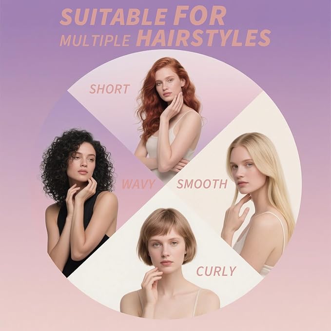 Flyaway Taming Wand & 3-in-1 Hair Cactus Fruit Styling Cream – Tame Flyaways, Smooth Frizz, Sleek Finish, Edge Styling, Lightweight, Travel Size Styling Stick, 0.6 oz, 2-Pack