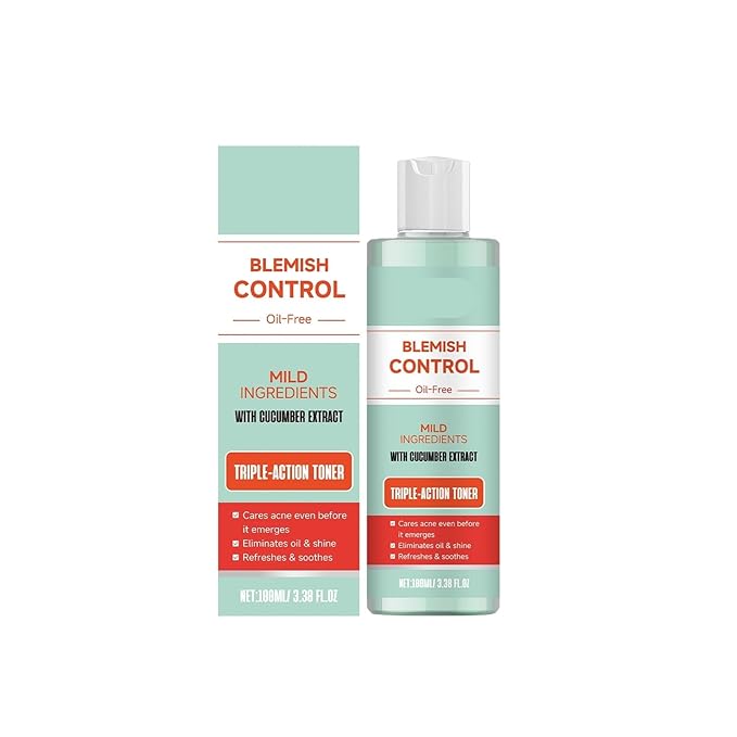 Gentle Facial Toner - Fades Acne & Closed Comedones, Cleans Impurities, Nourishes & Repairs Facial Skin(3PCS)