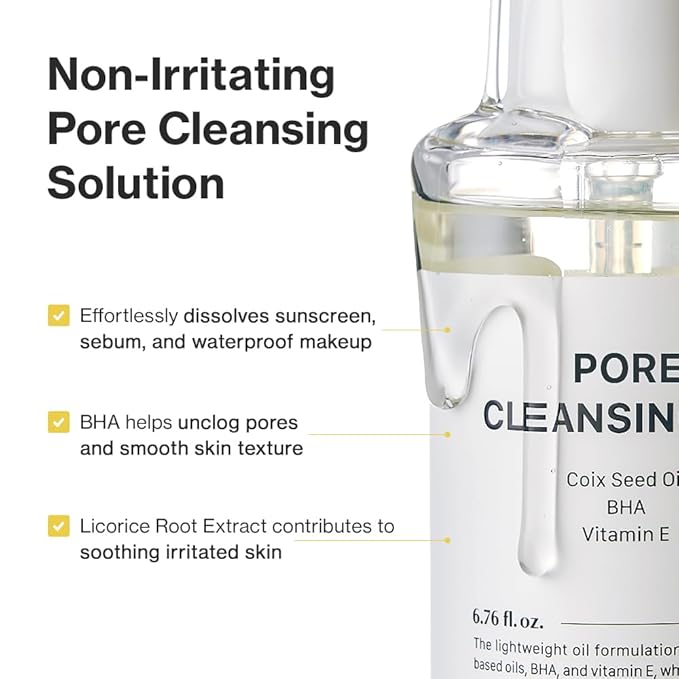 YUMU Glow Essential Set, 4-Step Skincare Routine for Sensitive Skin, Double Cleansing with Cleansing Oil & Cleanser, Essence Toner & Zinc Cream, Korean Skincare