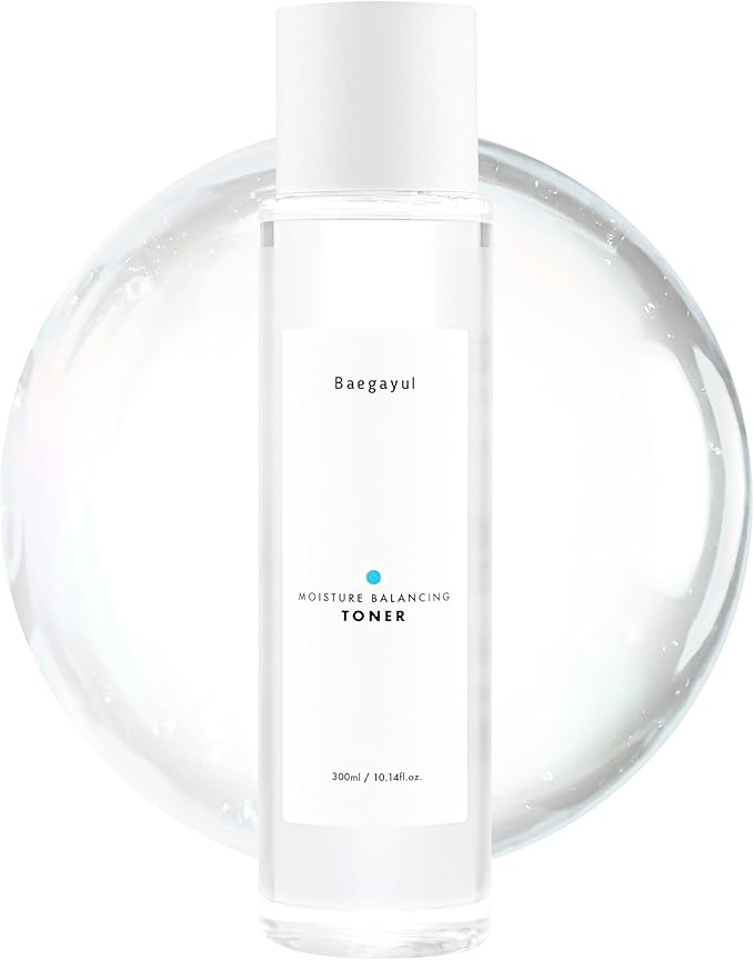 Moisture Balancing Face Toner – Hydrating Korean Toner for Sensitive Skin with Low pH, CICA & Ceramide, PHA and Job’s Tears Extract, Plumping & Calming K-Beauty Skincare (10.14 fl oz)