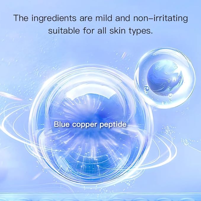 Diamond Blue Copper Peptide Essence Toner, Brightening and Firming, Youth-Restoring Facial Toner