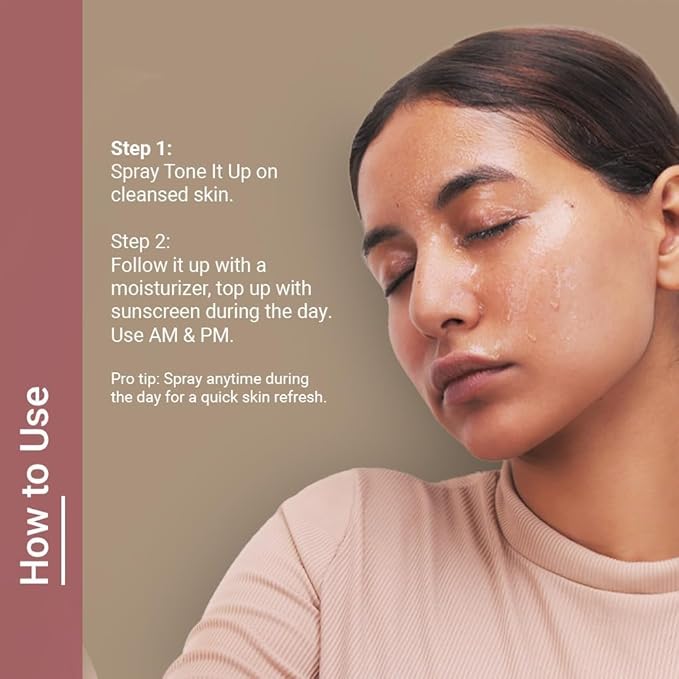 BEMT Niacinamide Face Toner – 100ml | with Milk Peptides, Whey Protein & 2% Salicylic Acid | Clarifying & Hydrating Toner for Smoother-Looking Skin