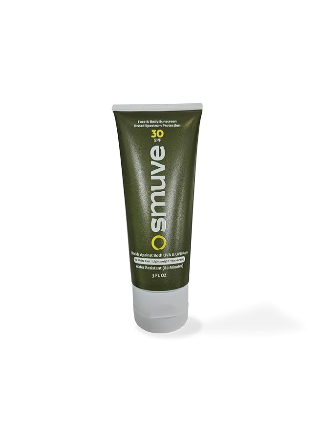 Smuve Operator Sunscreen- Face & Body Sunscreen, SPF 30, No White Cast, For Melanin, 3 fl oz