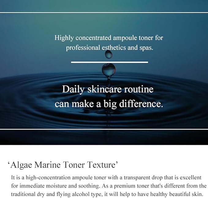 [TARA] Algae Marine Toner 150ml - Rejuvenate, Hydrate, Soothe, Transparent