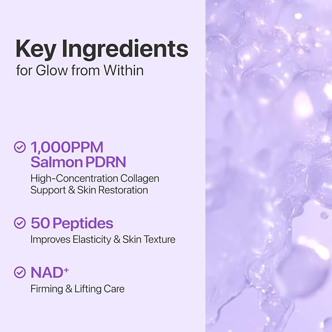 numbuzin No.9 NAD+ Salmon PDRN Glow Boosting Toner, Hydrating & Firming Toner for Wrinkles, Fine Lines & Dull Skin, Peptides & Salmon PDRN for Radiance, Korean Skincare 5.07 fl oz