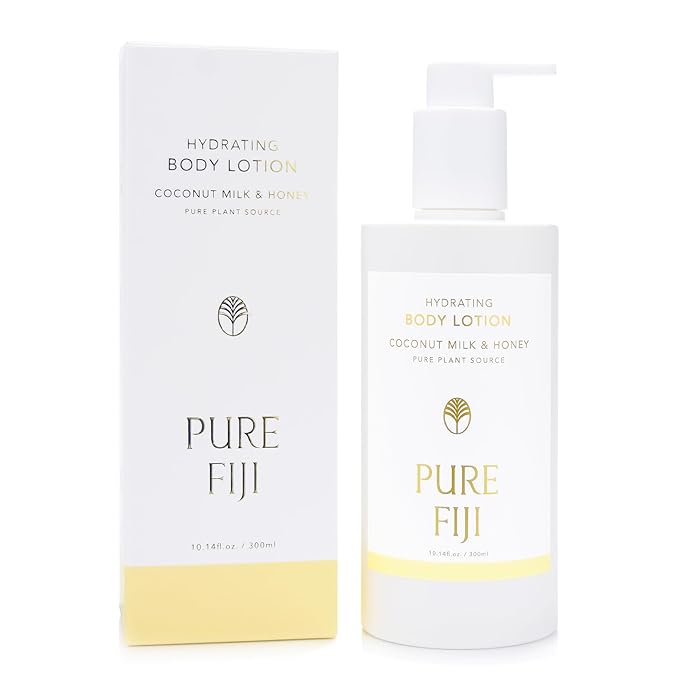 PURE FIJI Hydrating Body Lotion, Coconut Milk & Honey (10.14 Fl.Oz /300ml)