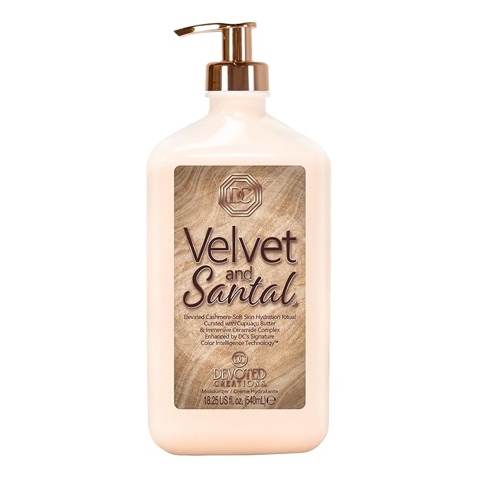 Devoted Creations Velvet and Santal - Elevated Cashmere Velvety Soft Ultra-Hydrating Body Moisturizer