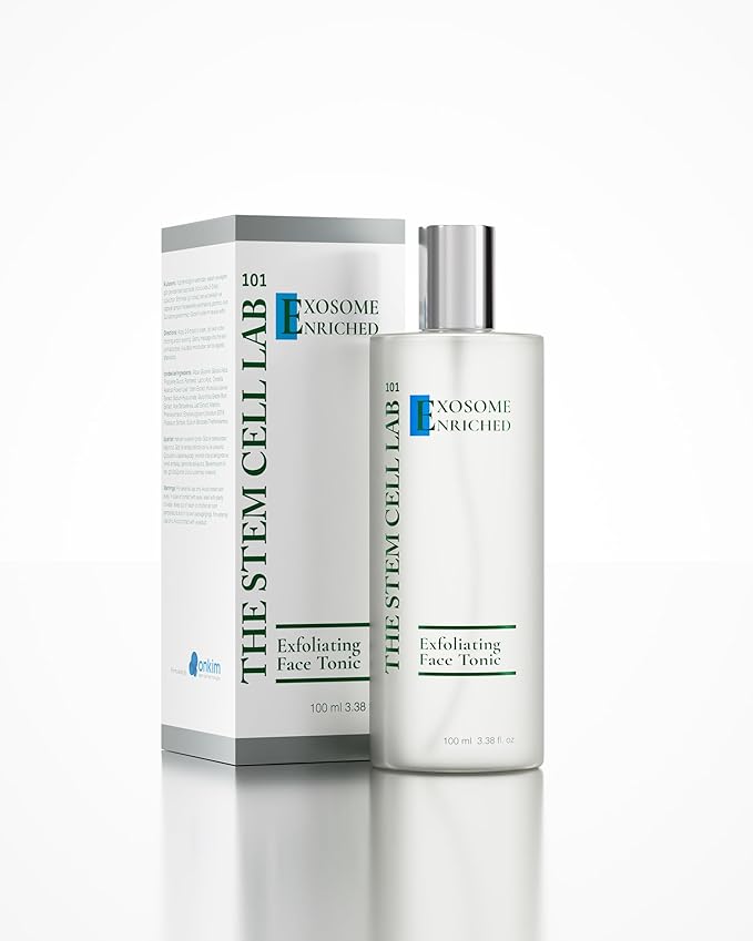 Exfoliating Face Tonic, Exosome Enriched, 100 ml, 3.38 fl oz