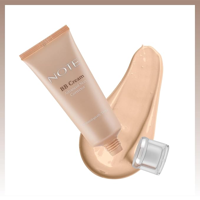 NOTE BB Cream SPF 15 - Tinted Moisturizer Face Cream with Vitamin E - Hydrating Foundation Makeup for Lasting Natural Finish - 200-1 oz