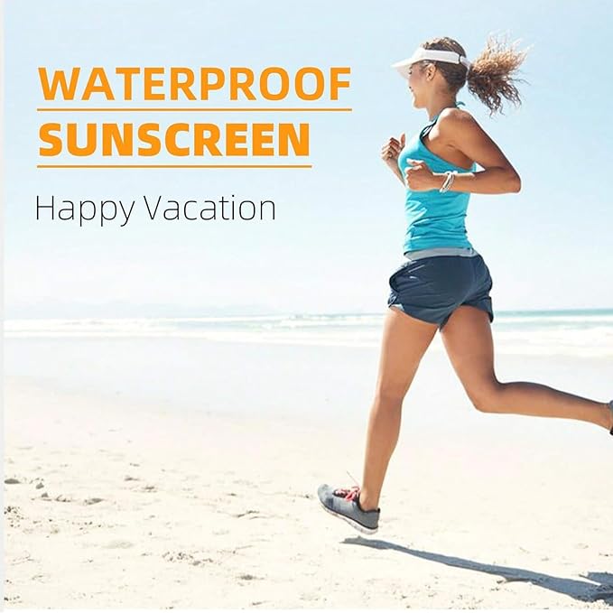 Hydrating Clear Face Sunscreen SPF 50 – Non-Sticky Sun Essence with Broad Spectrum UVA/UVB Protection, Travel Size 50ml (1.7oz)