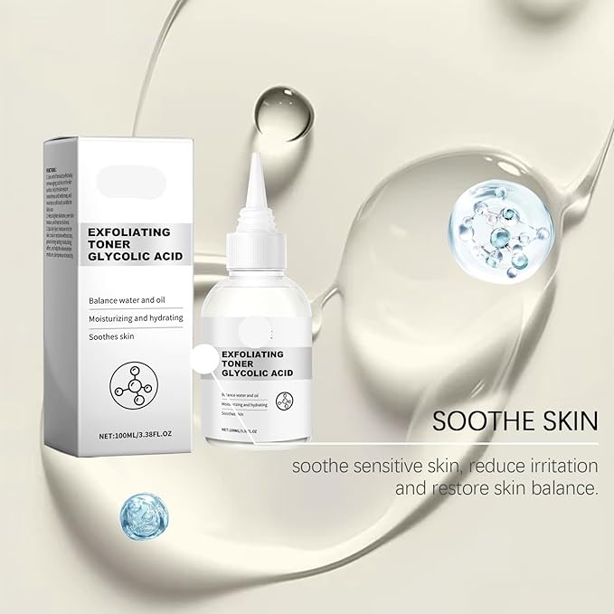 Exfoliating Hydrating Toner - Gentle Moisturizing Toner For Skin Purification, Pore Minimizing & Brightening(3PCS)