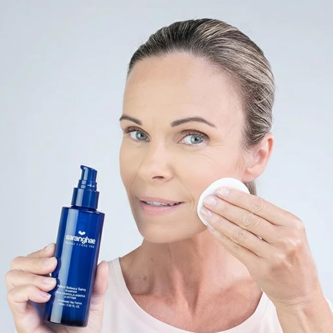Saranghae Perfect Balance Toning Essence with Centella Asiatica & Ectoin Hydrating pH-Balancing Face Toner Essence with Niacinamide & Hyaluronic Acid Pore Refining Unscented For All Skin Types 3.38 oz