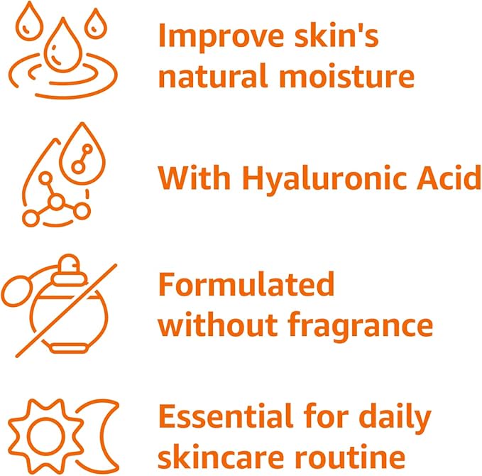 Amazon Basics Firming Cream with Hyaluronic Acid, Fragrance Free, 1.7 Ounces, 1-Pack