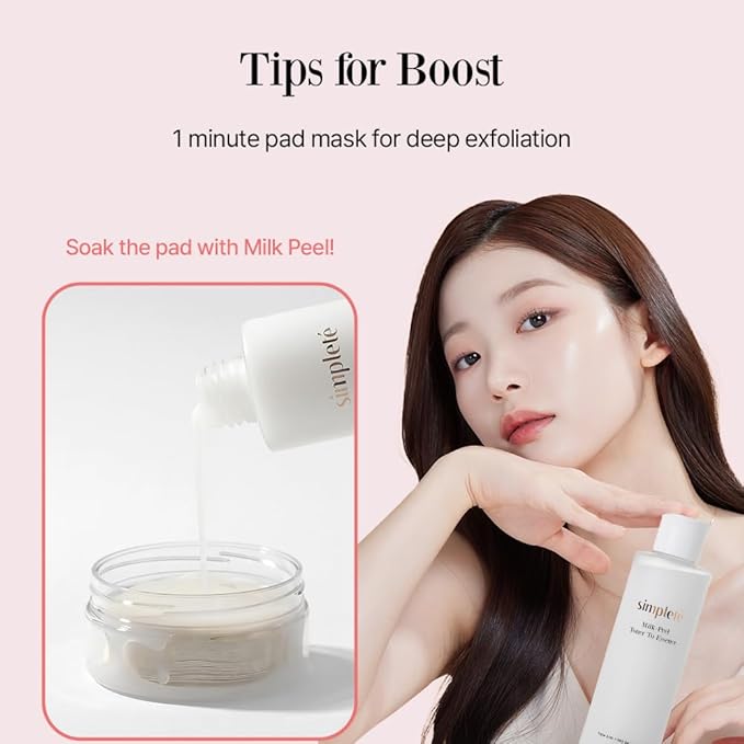 Milkpeel Toner to Essence – Gentle Daily Exfoliating, Hydrating Toner for Smooth, Radiant Skin, Strengthens Moisture Barrier, Perfect for Sensitive Skin, Balanced, Healthy Glow, 200ml