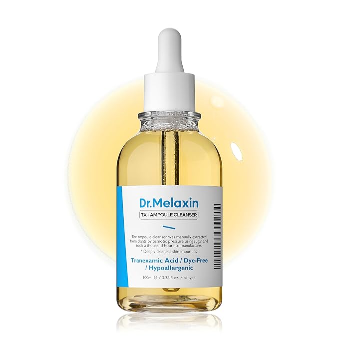 Dr.Melaxin TX Tranexamic Acid Ampoule Cleanser 100ml / 5.07fl oz, Moisturizing, Cleansing for Sensitive Skin