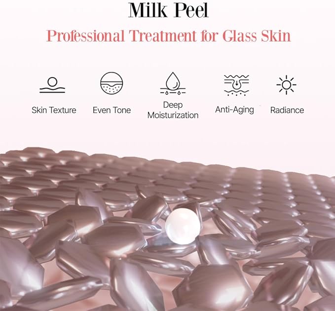 Milkpeel Toner to Essence – Gentle Daily Exfoliating, Hydrating Toner for Smooth, Radiant Skin, Strengthens Moisture Barrier, Perfect for Sensitive Skin, Balanced, Healthy Glow, 200ml