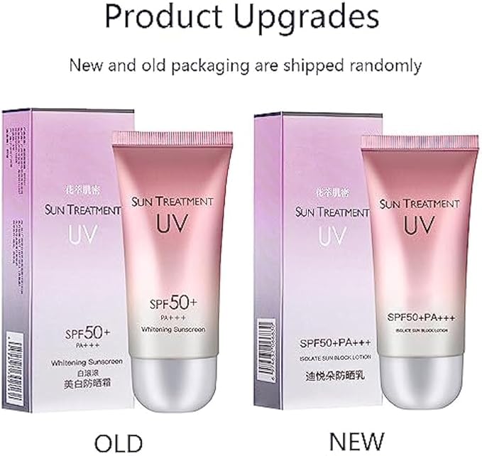 Sunscreen Cream Uv Isolation Spf 50+ (5pcs)
