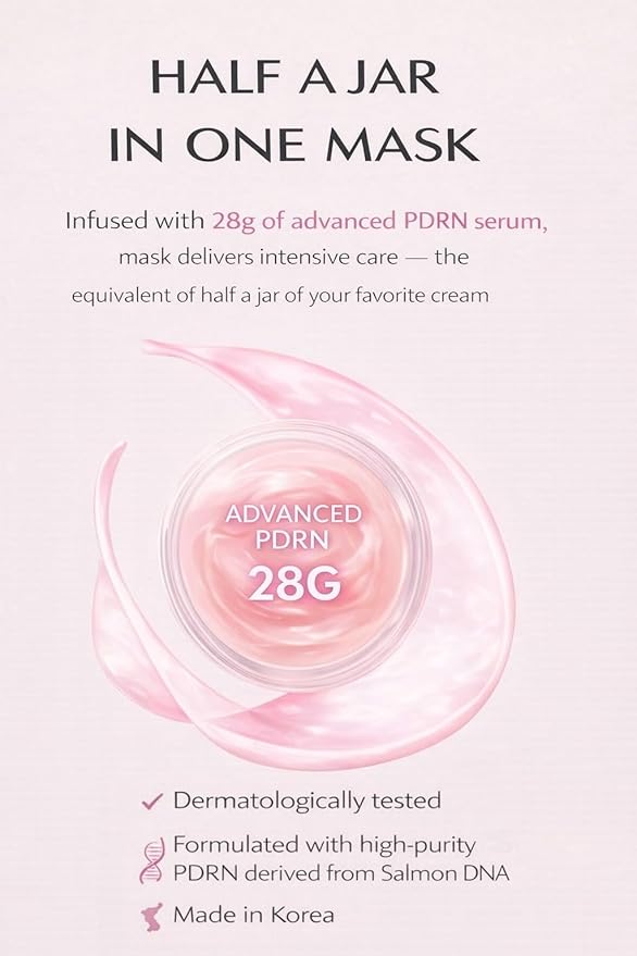 PDRN Capsule Face Cream – Deep Hydration, Skin Barrier Repair & Glow Moisturizer 5% Niacinamide Salmon DNA