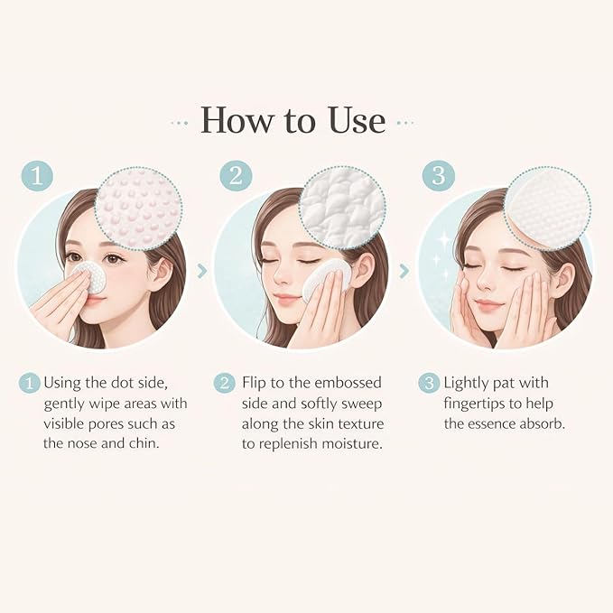LAHA Exfoliating Toner Pads | LHA, Niacinamide & Hyaluronic Acid – Gentle Exfoliating, Hydrating & Pore Care | 10 Pads