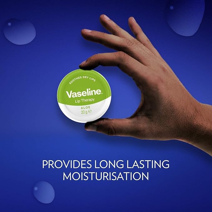 Vaseline Lip Therapy Aloe Vera 20g (Pack of 3)