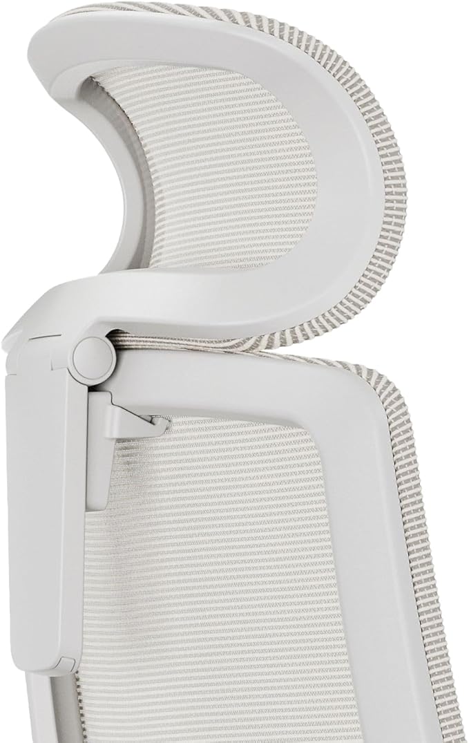 Branch Adjustable Ergonomic PRO Headrest Attachment - Only Compatible Ergonomic Chair PRO - Experience Optimal Comfort and Support - Shore
