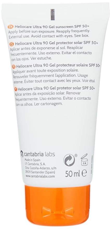 Heliocare Ultra SPF 50 Gel 1.69 Ounces