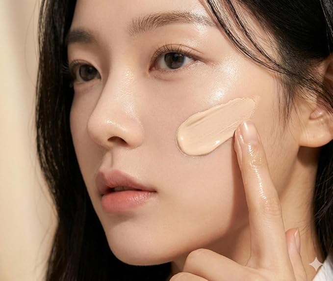 Minimerry Long Wear Cushion Foundation #19 PURE 13 g / 0.45 oz, Matte Finish Korean Makeup, Full Coverage & Semi Matte, 5 Shades for All Skin Tones