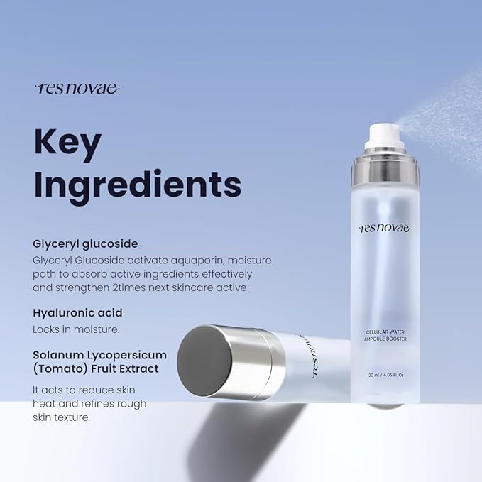 Toner Mist – 60ml (2.02 fl oz) – Hydrating Skin Booster with Botanical Extracts, Glow Support, Absorption Enhancer, Dewy Finish | Formulated with Cellular Water