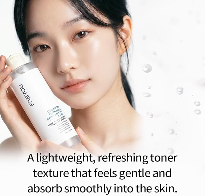 Ceramide Panthenol Barrier Support Toner 10.14 fl oz - Hydrating Facial Toner for Sensitive Skin, Barrier Repair & Soothing with 8 Types of Hyaluronic Acid, Korean Skincare