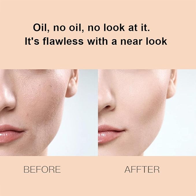 Lovelycat Mushroom Head Air Cushion BB Cream Even Skin Tone Makeup Base PrimerConcealer Lasting Nude Makeup Moisturizing Brightening Pigment CC Liquid Foundation (B-lvory)
