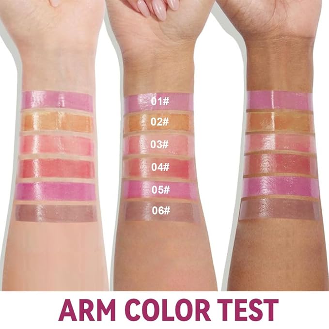 Summer Lip Butter Lip Balm Glow Reviver Lip Gloss, Melting Lip Serum, Ultra-Hydrating Natural Vegan Lip Balm, Sheer-Tinted Shine & Hydration, Soothes & Softens Dry Lips (Light Purple)