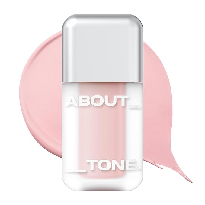 ABOUT TONE Skin Layer Fit Blusher – Semi Matte Cover Fit & Semi Glow Water Fit – High-Fitting Liquid Blush for Longwear Color, Intense Pigment, Smooth Adhesion – Korean Beauty (C06 MILK COCOA)