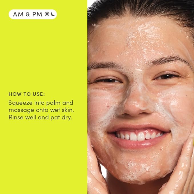 Evereden Let's Bounce Teen Face Moisturizer & Steer Clear Balancing Jelly Cleanser Pre Teen Face Wash Bundle: Clean & Vegan Skincare with Triple Green Tea Complex - Non-Drying & Non-Greasy