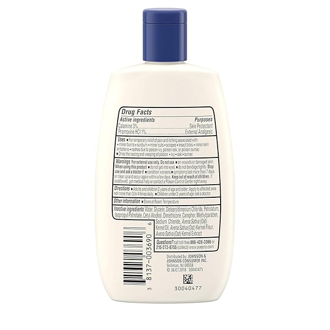 Anti-Itch Concentrated Lotion with Triple Oat Complex 4 fl Ounce (118 ml) Lotion