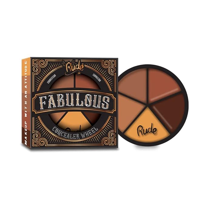 Rude - Fabulous Concealer Wheel - Dark